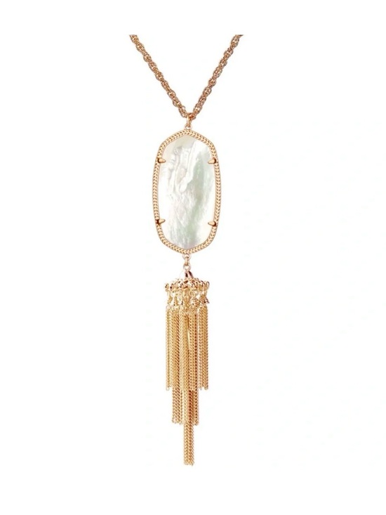 Kendra Scott Jewelry - Kendra Scott Rayne Tassel Pendant Necklace with Ivory Stone